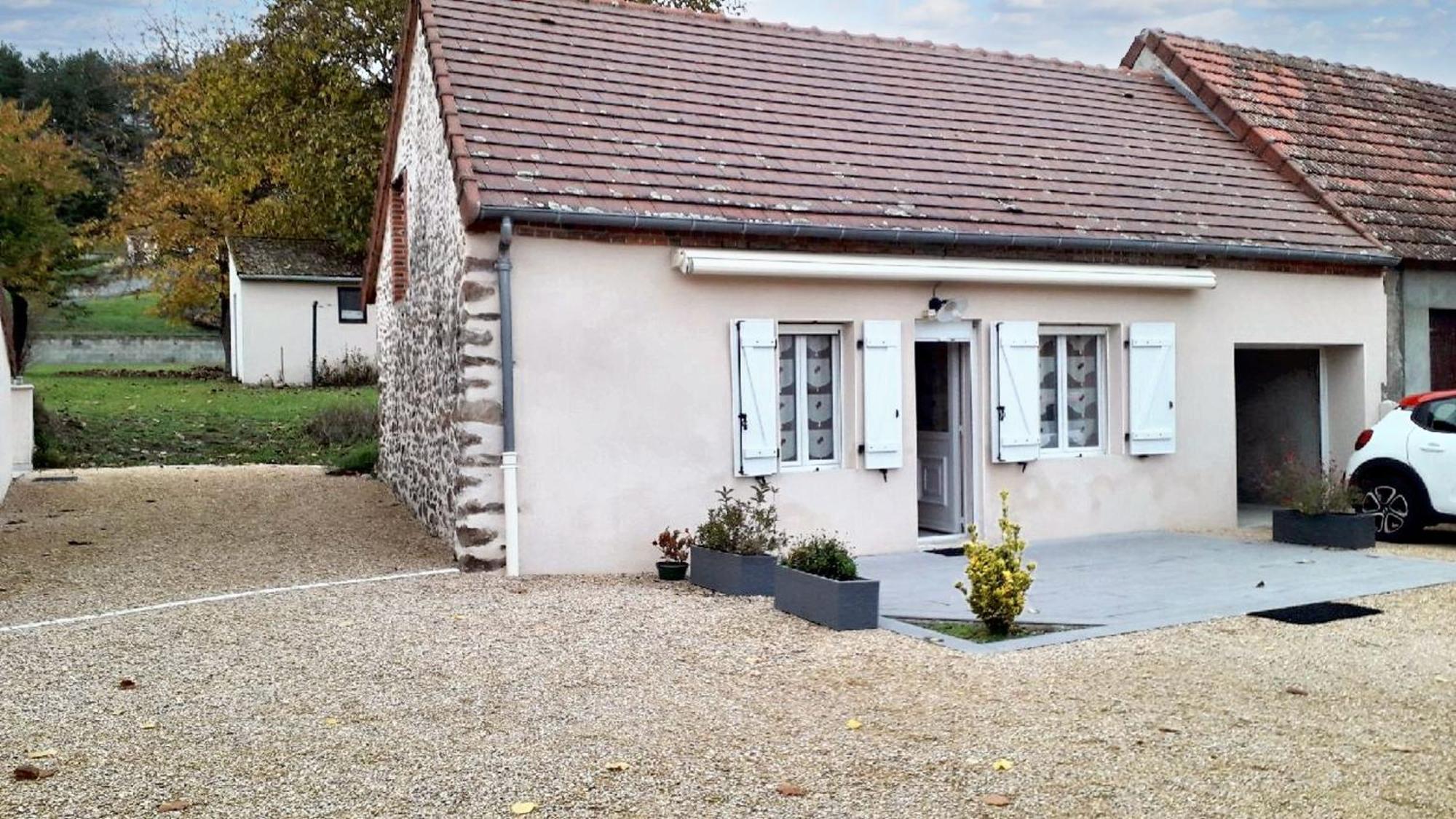 Maison Charmante A Estivareilles + Piscine Saint Victor Bagian luar foto